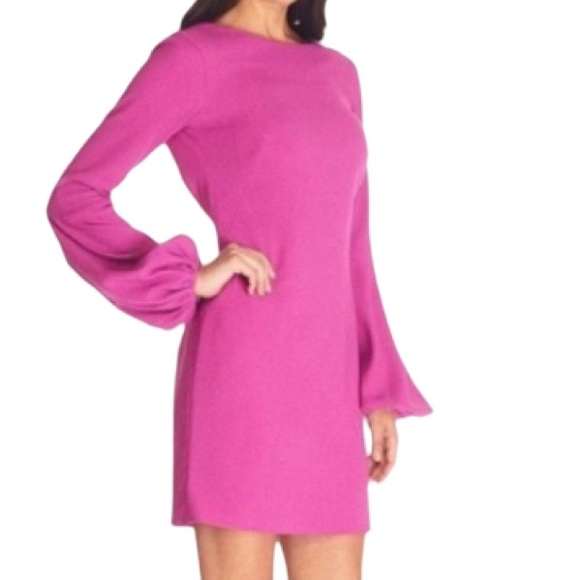 NWT Dress the Population Mackenzie Hibiscus Twist Back Mini Dress - Sz S - Picture 2 of 9